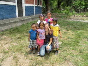 With the kids in San Carlos